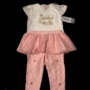 Daddy's Princess Two-Piece Outfit
